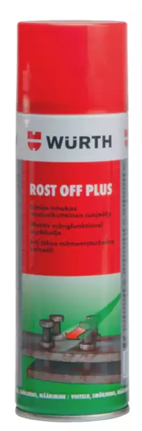 WURTH ROST OFF PLUS - Muut Autonpesutarvikkeet - 4062856084982 - 1