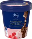 PREMIUM RASBERRY YOGHURT FAZER - Jäätelöpakkaukset - 6430064407172 - 1