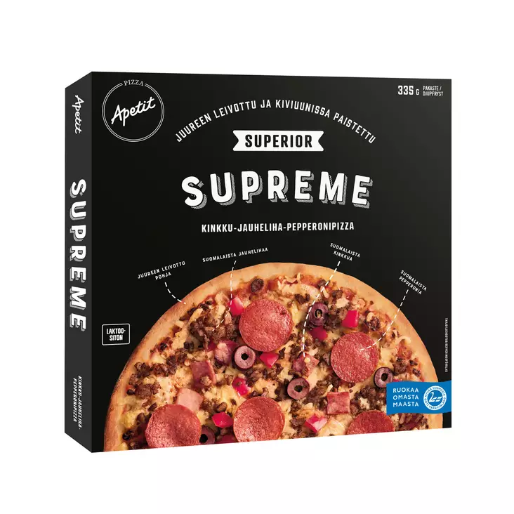 APETIT SUPERIOR CHICKEN FAJITAPIZZA 335G - Pakastepizzat - 6430104958732 - 1