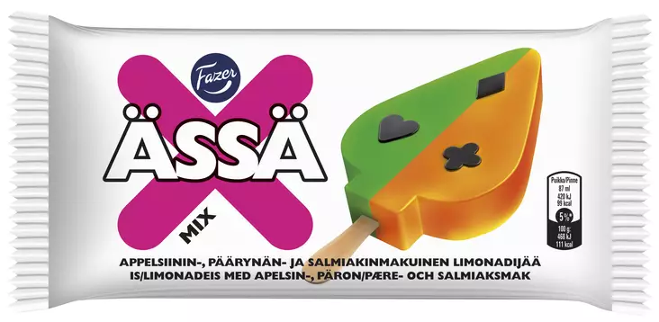 ÄSSÄ MIX LIMONADIJÄÄ - Jäätelötikut - 6430064400982 - 1