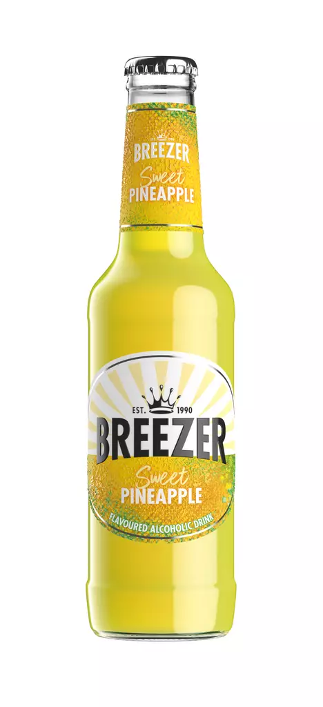 BREEZER PINEAPPLE 4% 27,5CL - Lonkerot - 7610113028032 - 1