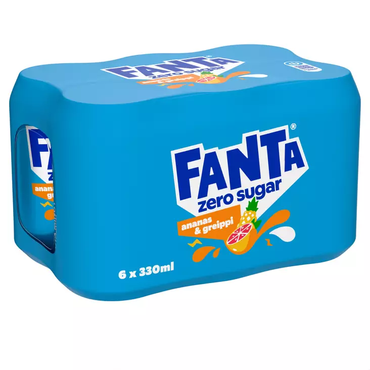 FANTA ANANAS&GREIPPI ZERO SUGAR - Limonadit - 6415600594752 - 1