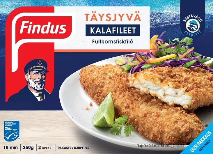 FINDUS TÄYSJYVÄ KALAFILEET - Kalapakasteet - 7310500143712 - 1