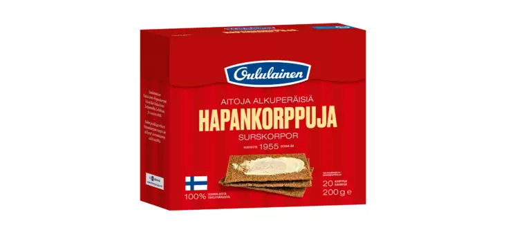 HAPANKORPPUJA 200G OULULAINEN - Leivonnaiset - 6411402975102 - 1