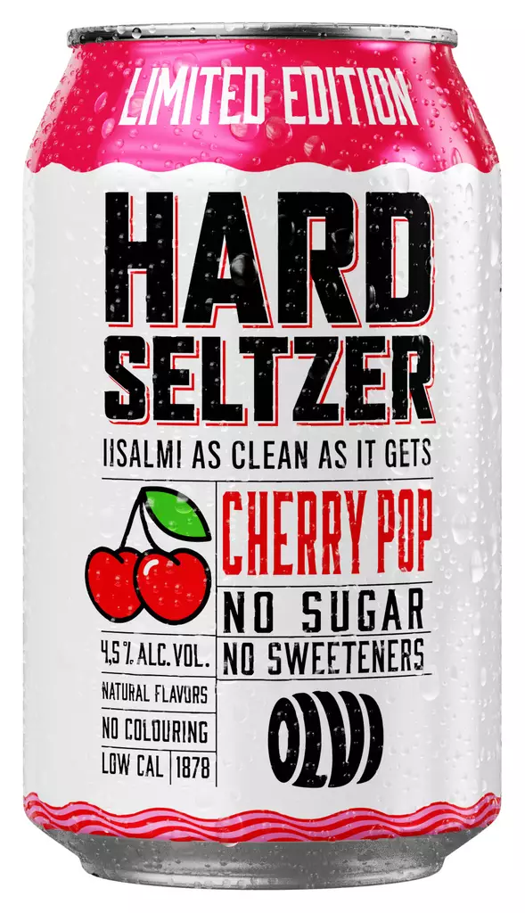 HARD SELTZER CHERRY POPE 4,5% 0,33L - Siiderit - 6419800082392 - 1