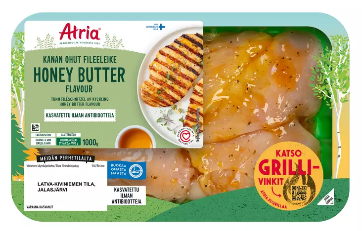 KANAN OHUT FILEELEIKE HONEY BUTTER - Kanan- / Broilerinliha - 6407830037512 - 1