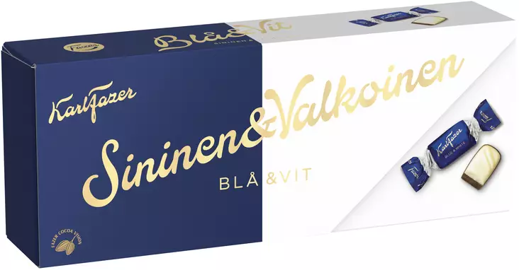 KARL FAZER SININEN VALKOINEN - Suklaat - 6416453071162 - 1