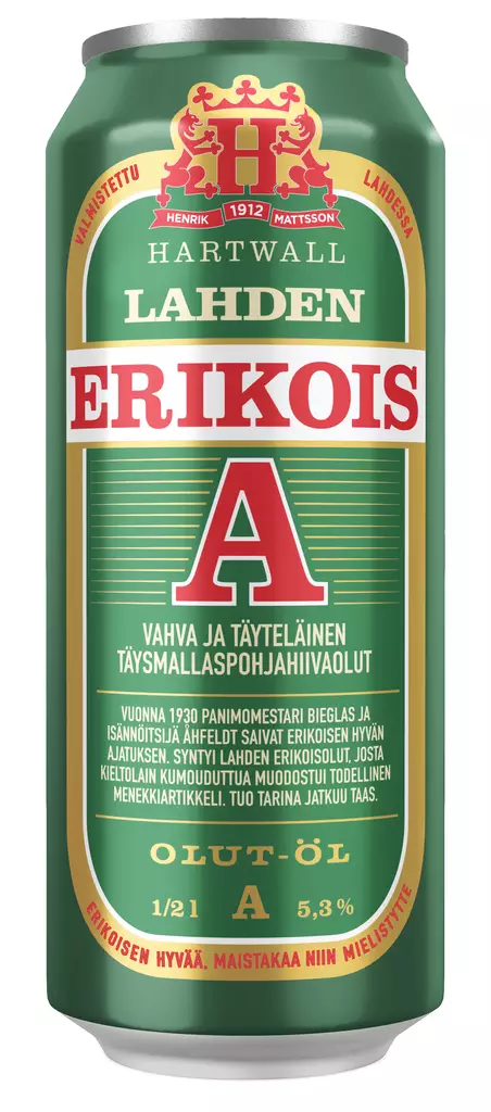 LAHDEN ERIKOIS A 5,3% 0,5L - Oluet - 6413600147732 - 1