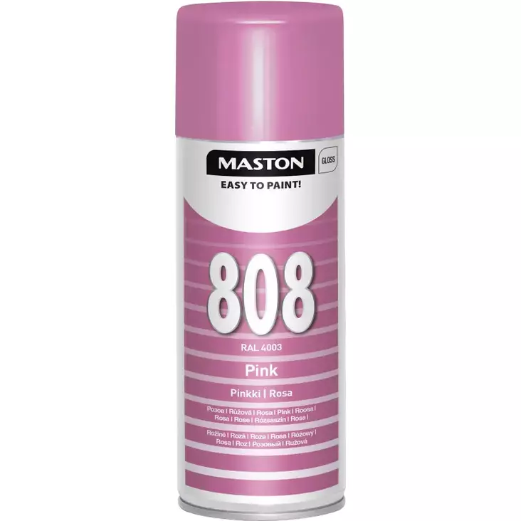 PINKKI 808 SPRAYMAALI 400ML MASTON - Spraymaalit - 6412490005672 - 1