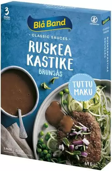 RUSKEAKASTIKE 3 PUSSIA BLÅ BAND - Muut elintarvikkeet - 7322550030942 - 1