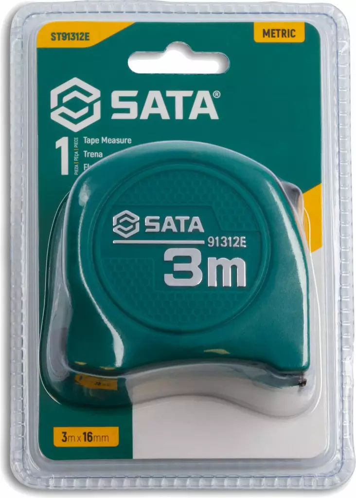 SATA RULLAMITTA 3MX16MM, 2-PUOL ASTEIKKO - Muut työkalut - 7891645146542 - 1