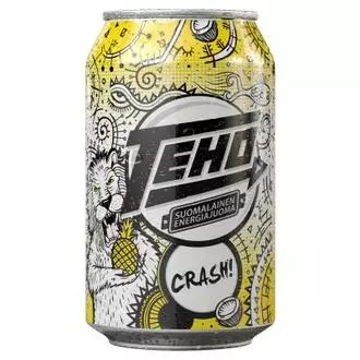 TEHO CRASH ENERGIAJUOMA 0,33L OLVI - Energiajuomat - 6419800120582 - 1