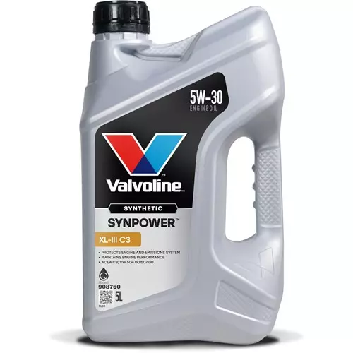 VALVOLINE SYNPOWER XL-IIIC3 5W30 5L - Öljyt Autoille - 8710941018102 - 1
