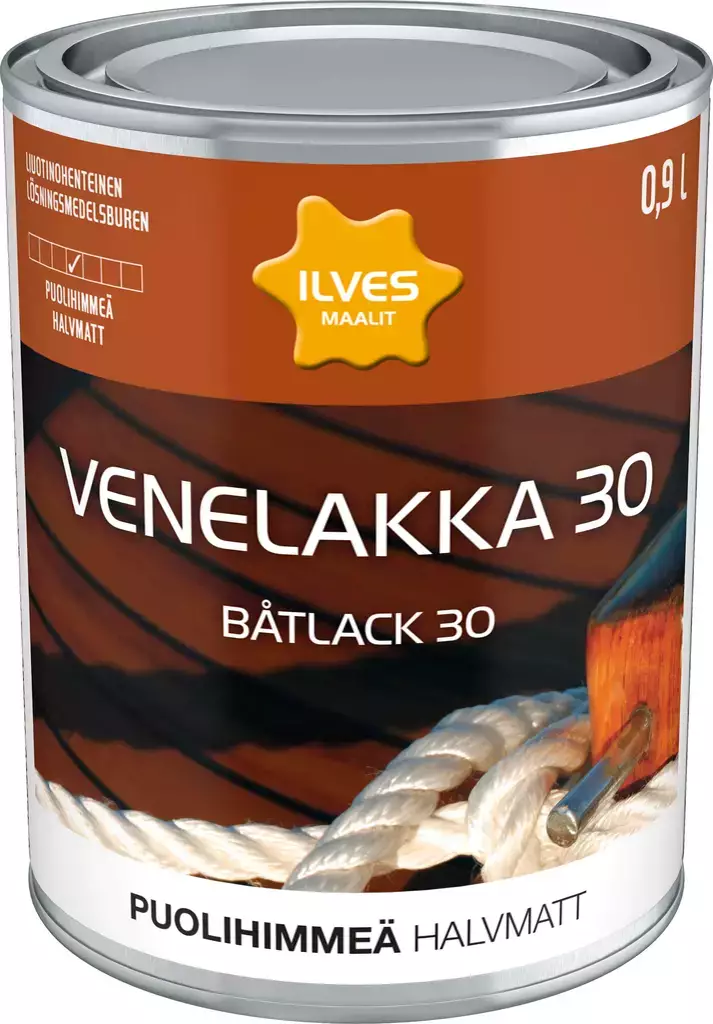 VENELAKKA PUOLIKIILTÄVÄ 30 0,9L - Spraymaalit - 6430026950302 - 1