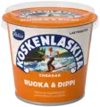 KOSKENLASKIJA RUOKA&DIPPI CHEDDAR LVALIO - Tuorejuustot - 6408430339433 - 1