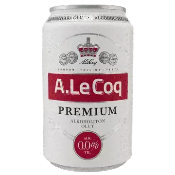 A. LE COQ ALKOHOLITON OLUT 0,0% - Limonadit - 4740098081333 - 1
