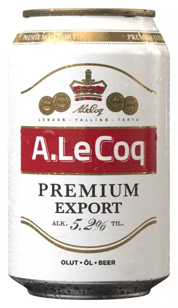 A LE COQ EXPORT 5,2% 0,33L - Oluet - 6419800011613 - 1
