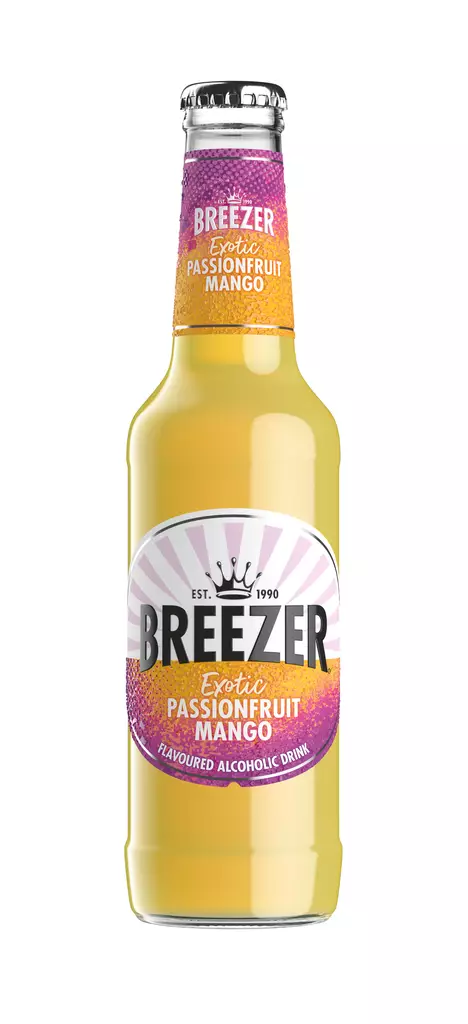 BREEZER PASSIONFRUIT MANGO. 4% 27,5CL - Lonkerot - 7610113020753 - 1