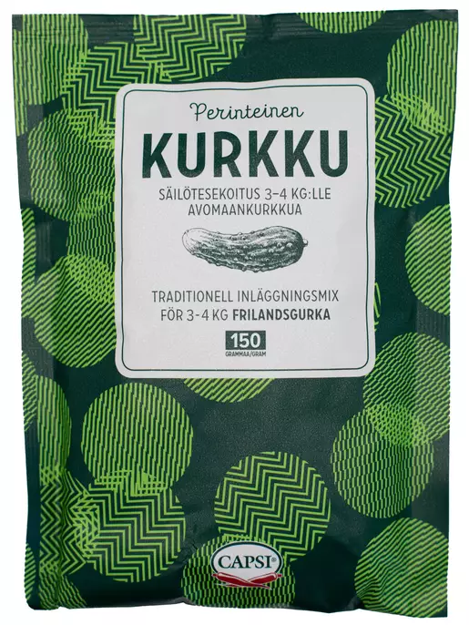 CAPSI SÄILÖTE KURKUILLE 150G - Mausteet - 6430061522373 - 1