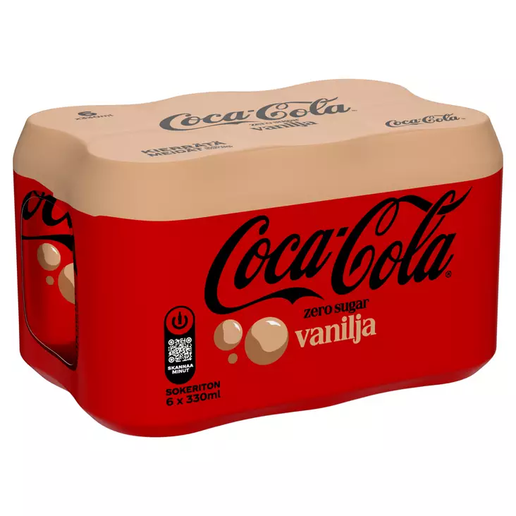 COCA-COLA VANILJA 6- PACK - Limonadit - 6415600574563 - 1