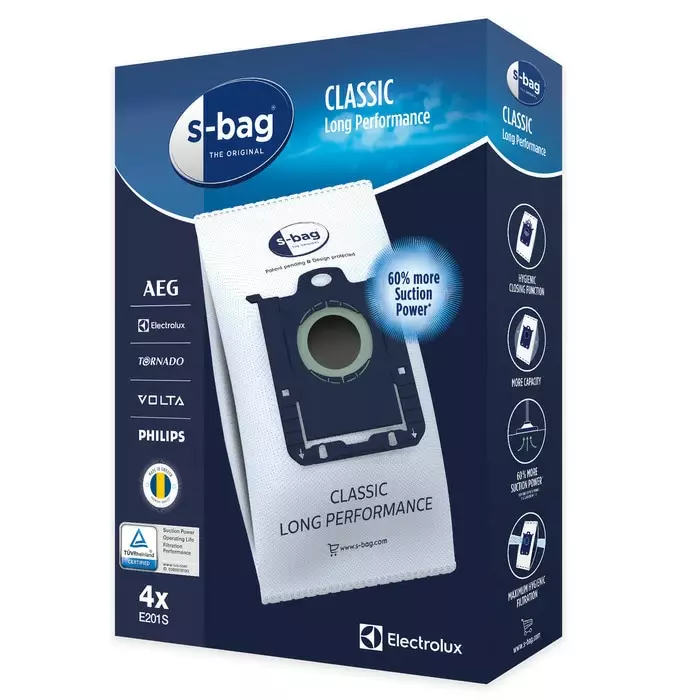 ELECTROLUX S-BAG CLASSIC LONG - Muut siivoustarvikkeet - 7319599031443 - 1