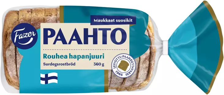 FAZER PAAHTO ROUHEA HAPANJUURI - Vaaleat leivät - 6413467560903 - 1