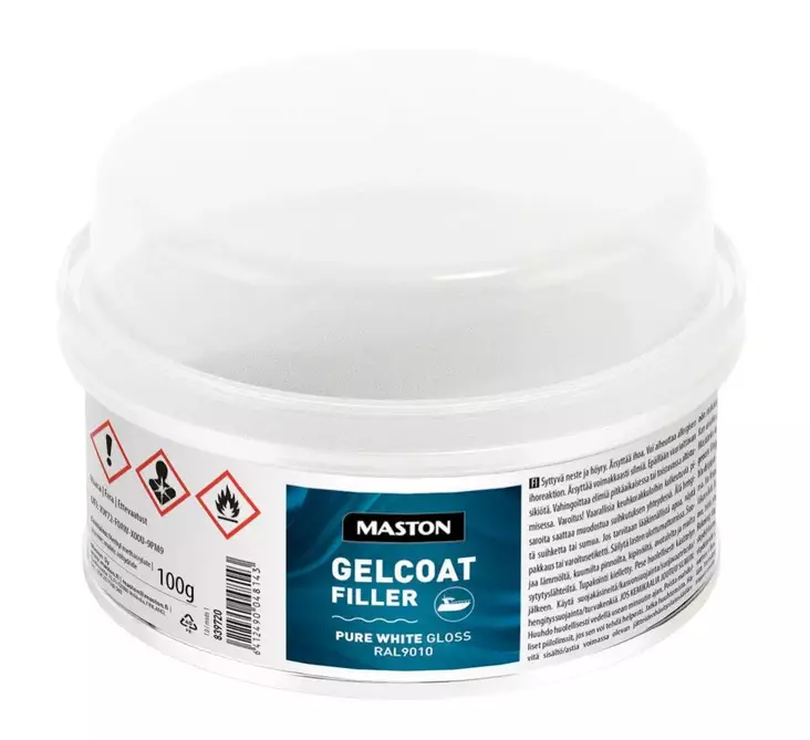 GELCOAT FILLER VALKOINEN - Pintojenkäsittely - 6412490048143 - 1