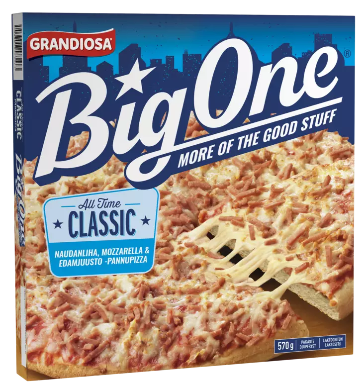 GRANDIOSA BIG ONE PIZZA CLASSIC - Pakastepizzat - 7039010573573 - 1