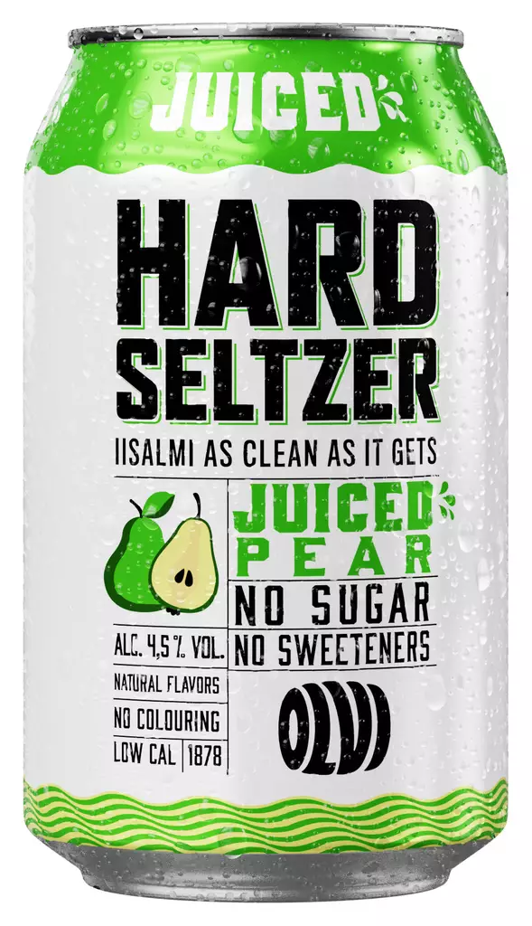 HARD SELTZER JUICED PEAR NO SUCAR - Lonkerot - 6419800082873 - 1