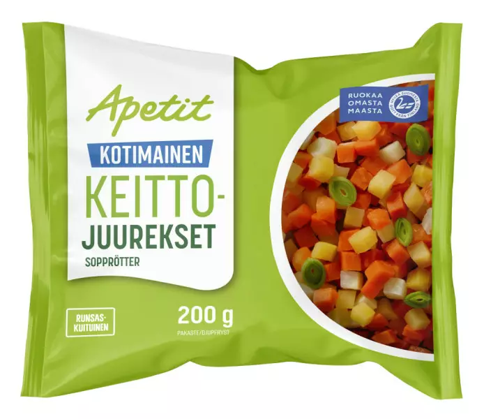 KESÄPÖYTÄ KEITTOJUURES 200G - Vihannespakasteet - 6430104920203 - 1