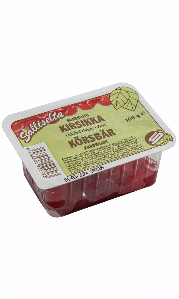 KIRSIKKA PUNAINEN 100G SALLINEN - Mausteet - 6436501025893 - 1
