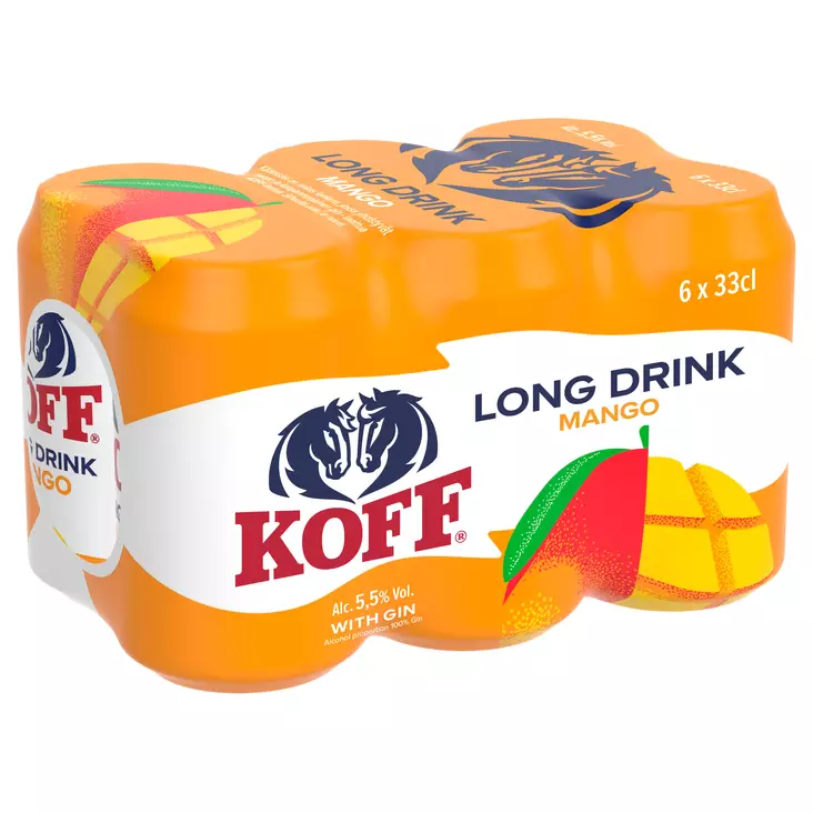 KOFF LONG MANGO 6-PACK 0,33L - Lonkerot - 6415600574853 - 1