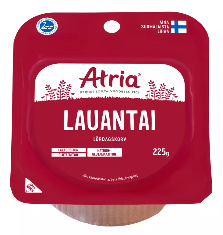 LAUANTAI 225G ATRIA - Leivänpäälliset / Leikkeleet - 6407870070333 - 1
