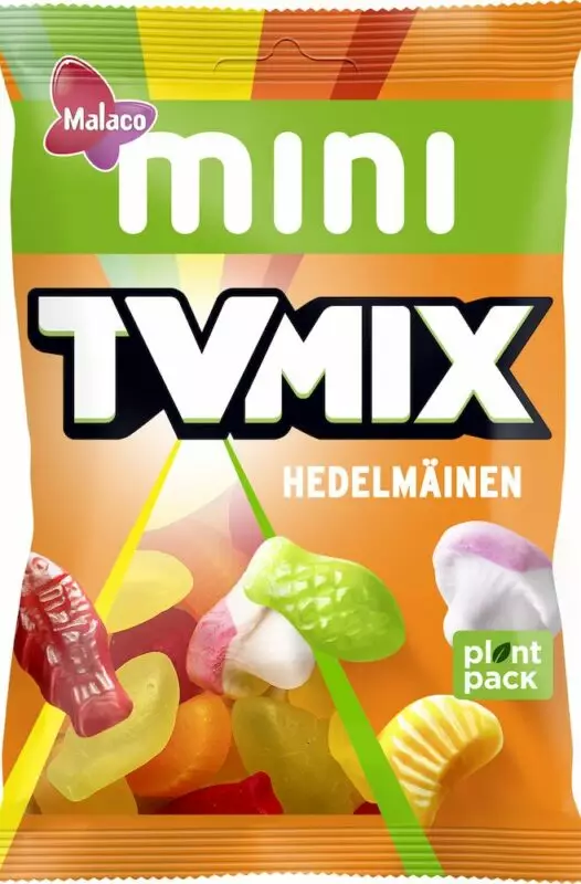 MALACO TV MIX HEDELMÄINEN PUSSI 110G - Karkit - 6420256014073 - 1