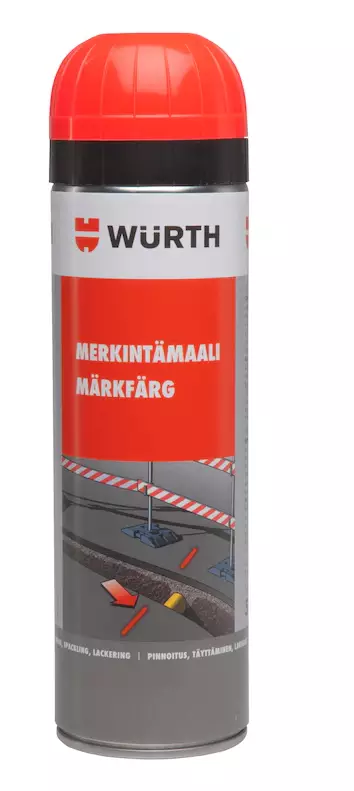 MERKINTÄMAALI PUNAINEN WURTH - Muut autotarvikkeet - 4099618291173 - 1
