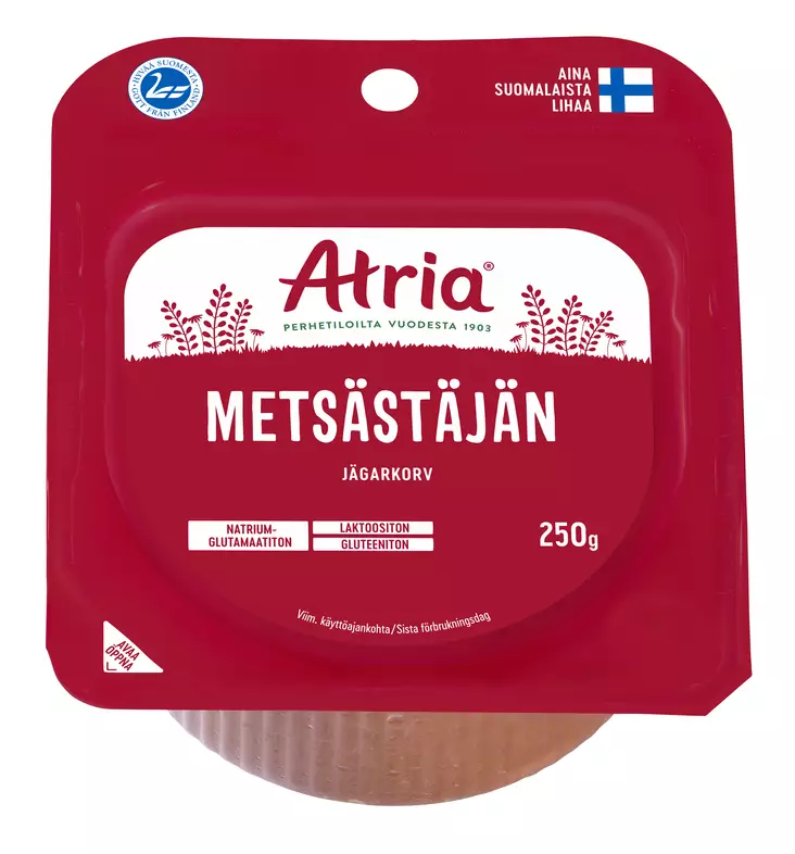 METSÄSTÄJÄ 250G ATRIA - Leivänpäälliset / Leikkeleet - 6407870070623 - 1