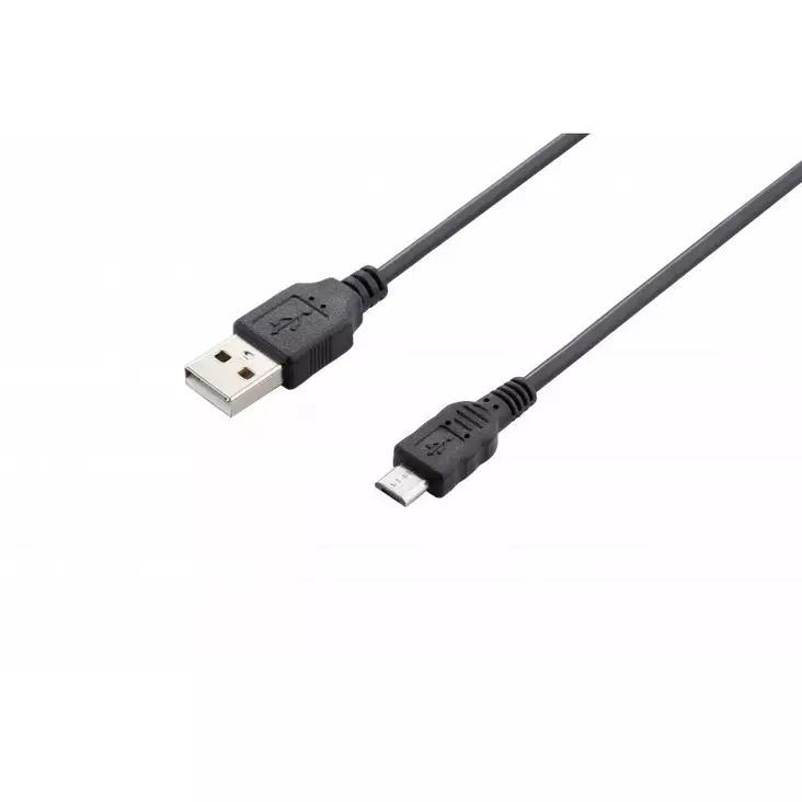 MOBIA DATAKAAPELI MICROUSB 1M MUSTA - Johdot ja adapterit - 6430035340453 - 1