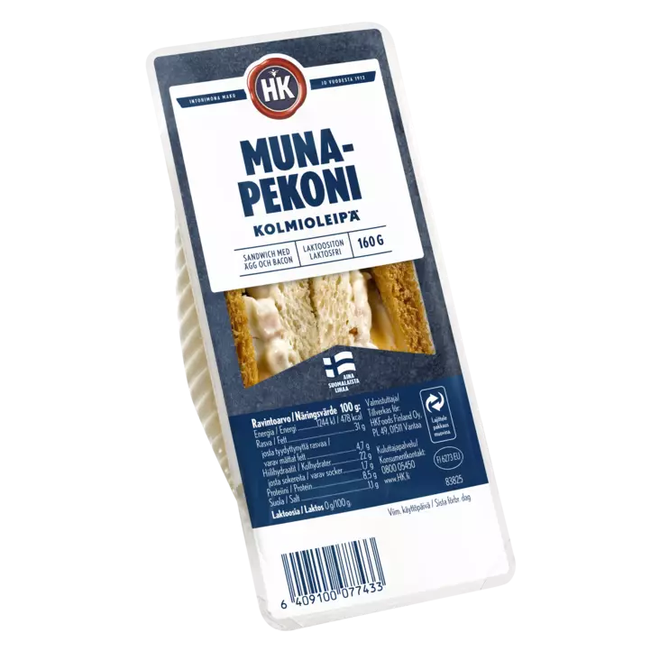 MUNA-PEKONI KOLMIOLEIPÄ HK - Mikroateriat - 6409100077433 - 1