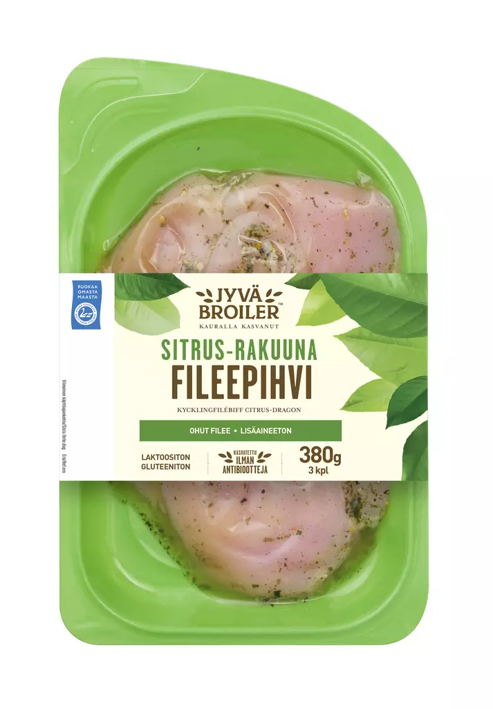 PAAHTEINEN SITRUS-RAKUUNA FILEEPIHVI - Kanan- / Broilerinliha - 6407830038373 - 1