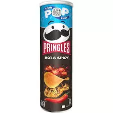 PRINGLES HOT&SPICY - Sipsit ja snacksit - 5053990167913 - 1