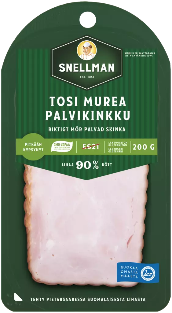 SNELLMAN TOSI MUREA PALVIKINKKU 200G - Leivänpäälliset / Leikkeleet - 6409620008863 - 1