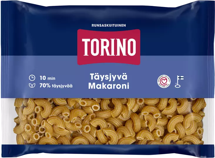 TORINO TÄYSJYVÄMAKARONI 400G - Muut elintarvikkeet - 6411200109723 - 1