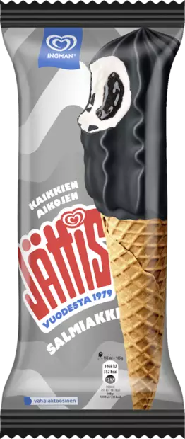 JÄTTIS ICE CREAM CONE LIQUORICE - Jäätelötuutit - 8721274819854 - 1