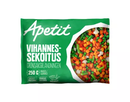 KESÄPÖYTÄ VIHANNESSEKOITUS 250G - Vihannespakasteet - 6430104920104 - 1