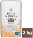 KINNUSEN MYLLY VEHNÄJAUHO 2KG PUOLIKARKE - Jauhot - 6418690251024 - 1