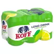 KOFF LONG DRINK LIME 5,5 % 6-PACK 0,33L - Lonkerot - 6415600554824 - 1