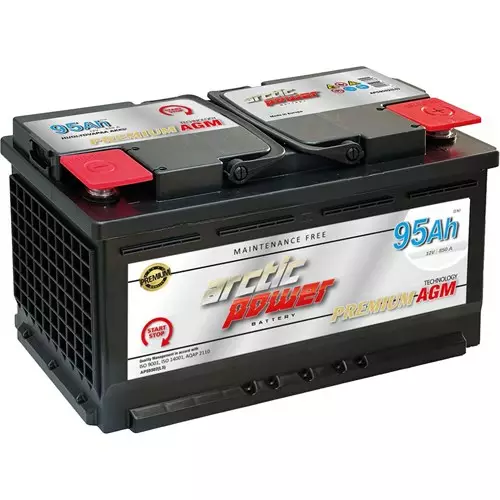 ARCTIC POWER AGM AKKU 95AH - Auton Akut - 6417196776574 - 1
