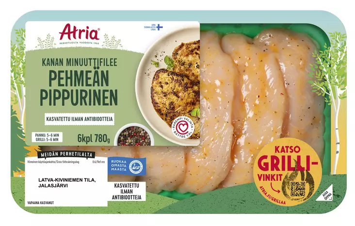ATRIA KANAN FILEE PIPPURI 780G - Kanan- / Broilerinliha - 6407800019524 - 1