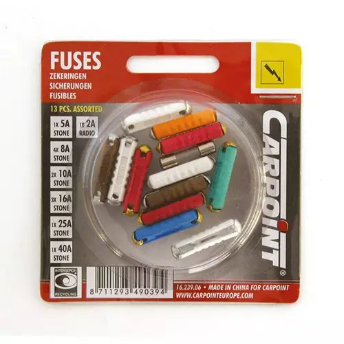CARPOINT POSLIINISULAKELAJIT 5-50A 13KPL - Auton Pistosulakkeet - 8711293490394 - 1