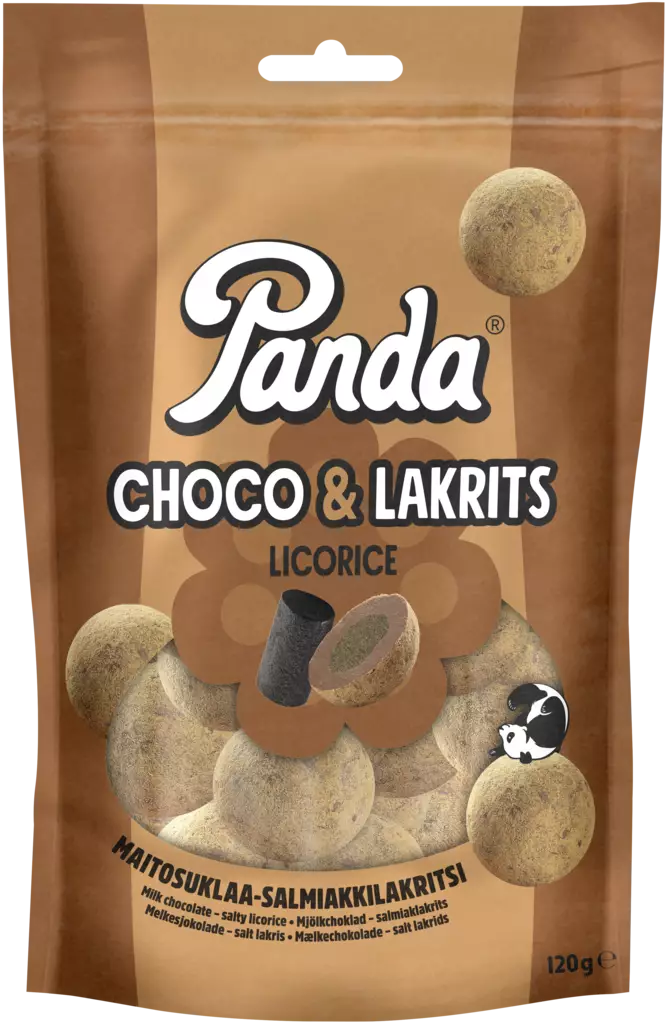 CHOCO & LAKRITS PANDA - Karkit - 6412500032704 - 1